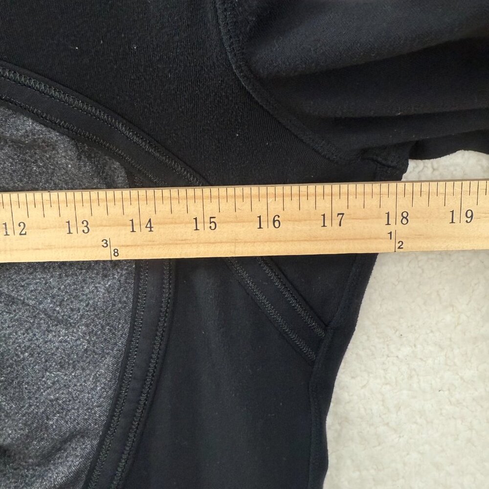 Lululemon Rare Black & Gray Pure Balance Jacket Size 8 - Picture 9 of 10